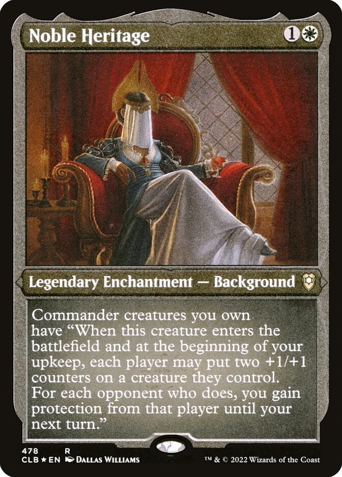 Noble Heritage - Etched Foil