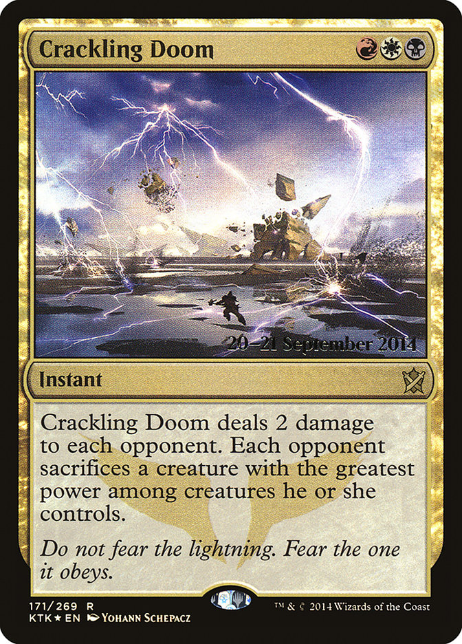 Crackling Doom - Foil