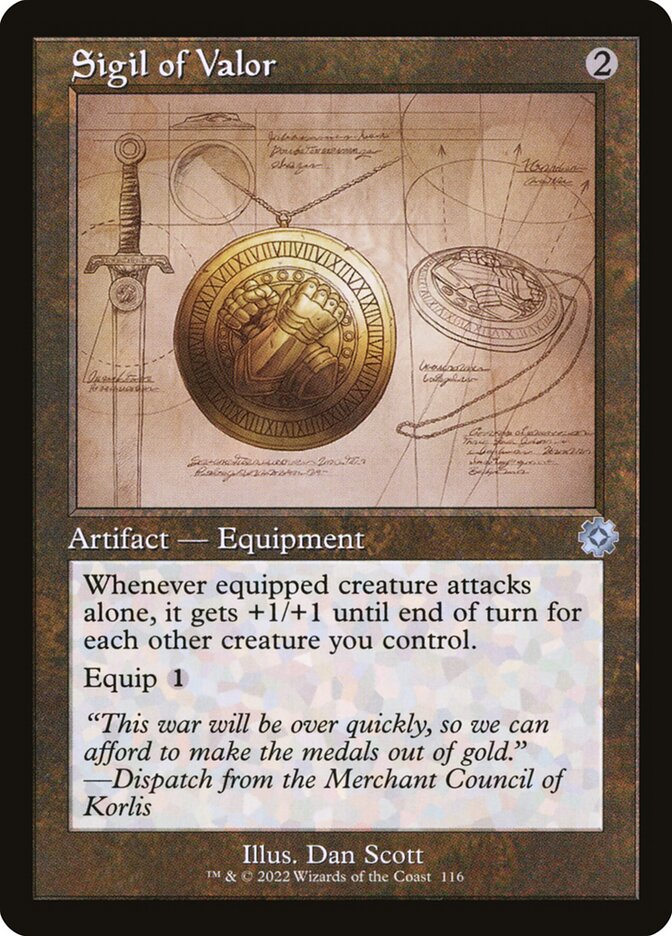 Sigil of Valor - Foil