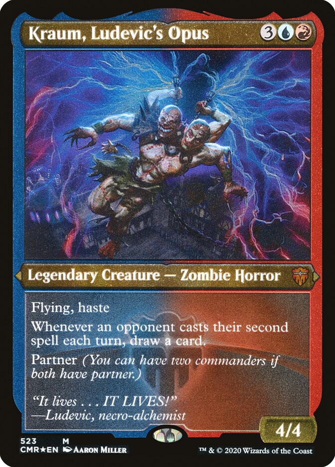 Kraum, Ludevic's Opus - Etched Foil