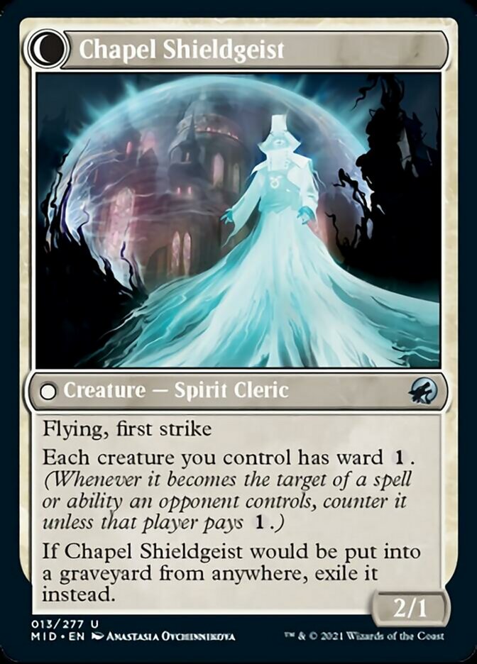 Chaplain of Alms // Chapel Shieldgeist - Foil