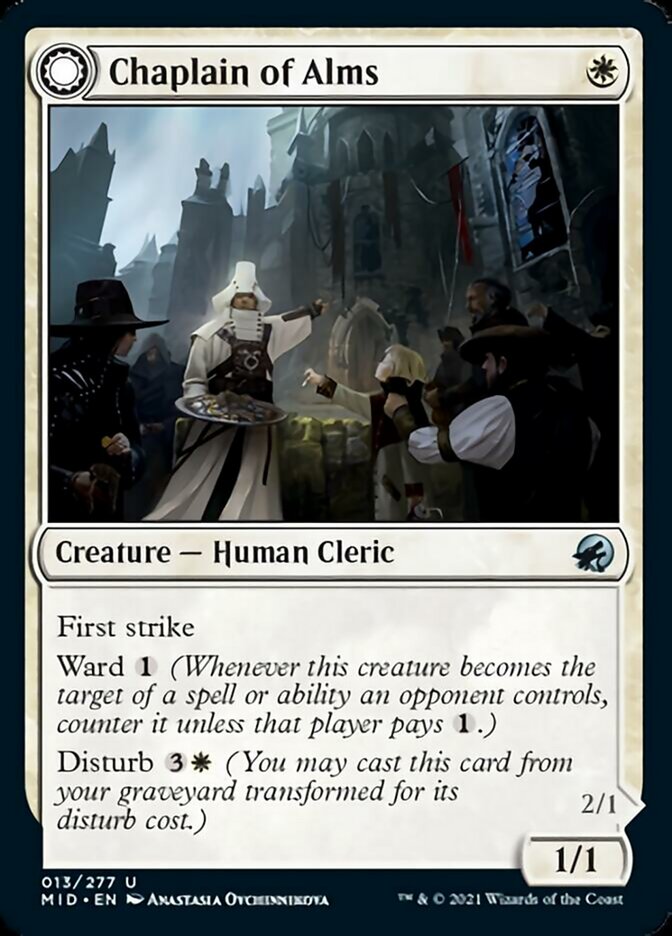 Chaplain of Alms // Chapel Shieldgeist - Foil