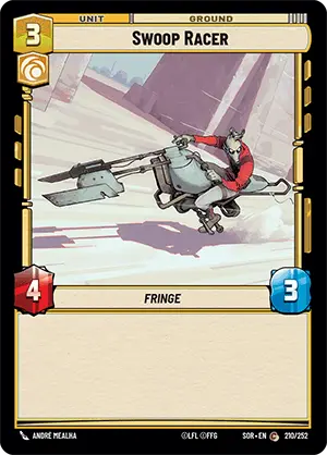 Swoop Racer - Foil