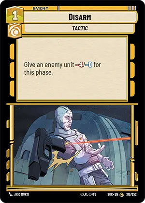 Disarm - Foil