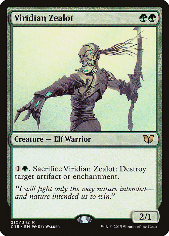 Viridian Zealot - Foil