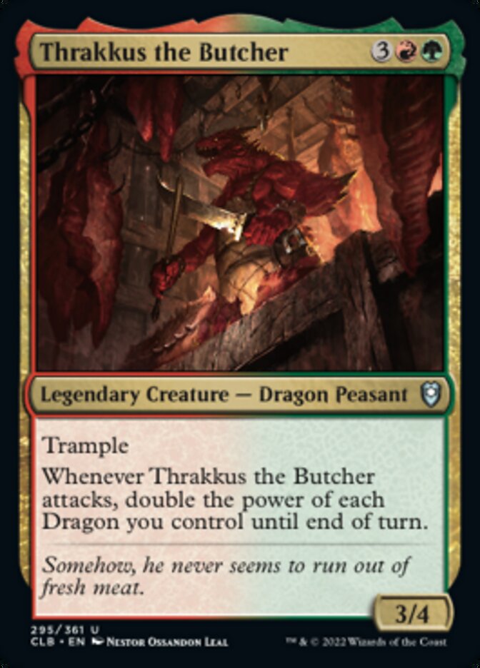 Thrakkus the Butcher - Foil
