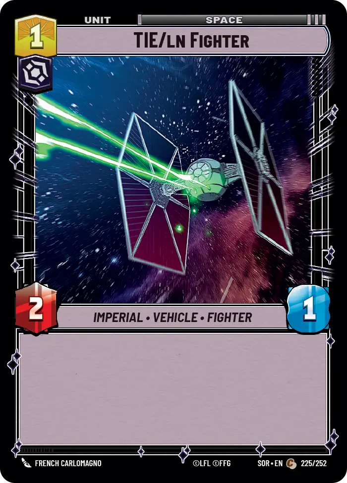 TIE/ln Fighter - Foil