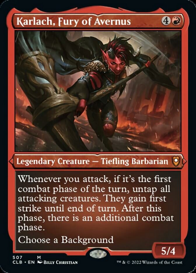 Karlach, Fury of Avernus - Foil
