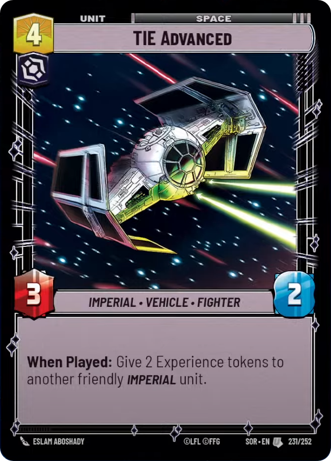 TIE Advanced - Foil
