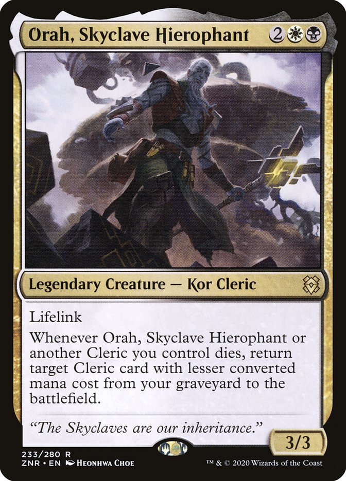 Orah, Skyclave Hierophant - Foil