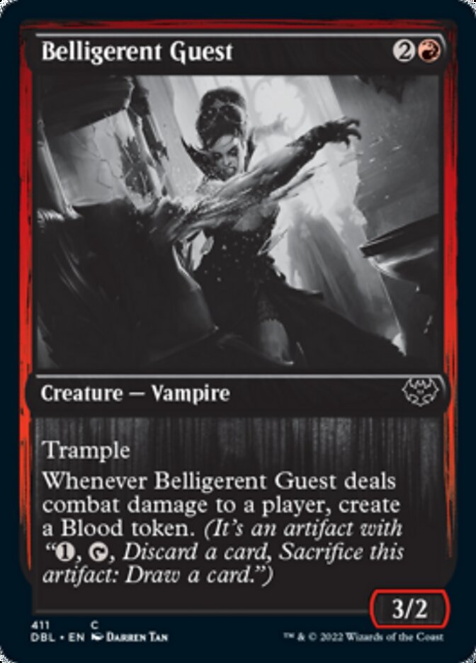 Belligerent Guest - Foil