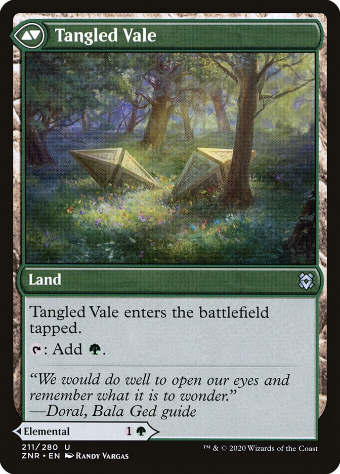 Tangled Florahedron // Tangled Vale - Foil