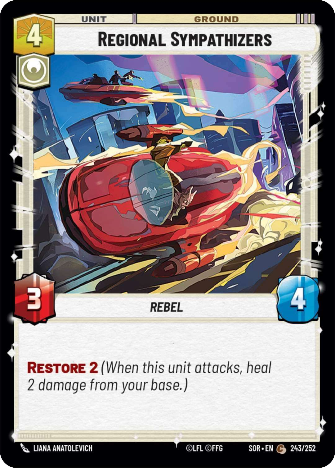 Regional Sympathizers - Foil