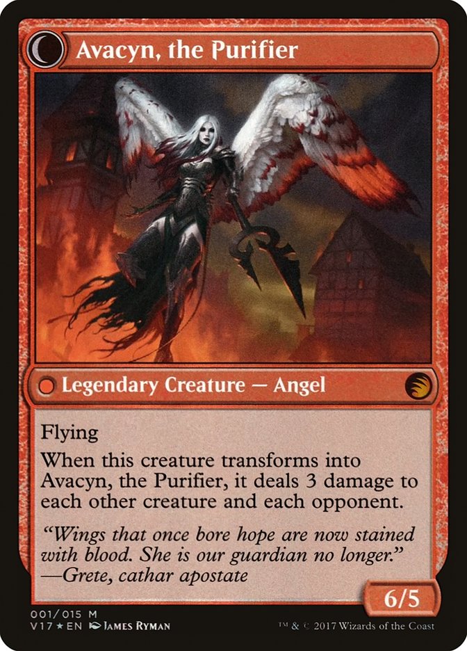 Archangel Avacyn // Avacyn, the Purifier - Foil