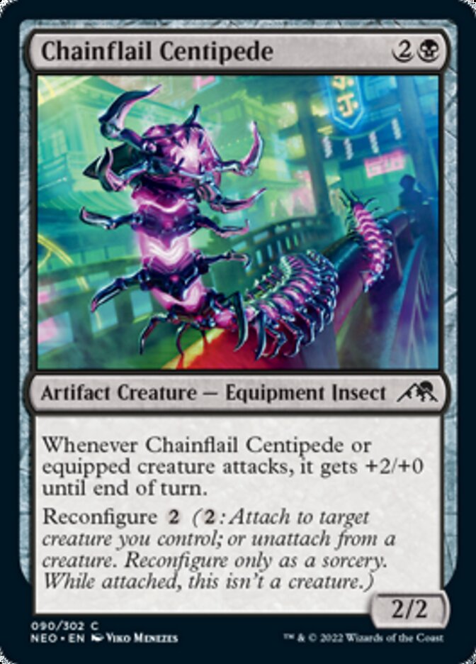 Chainflail Centipede - Foil