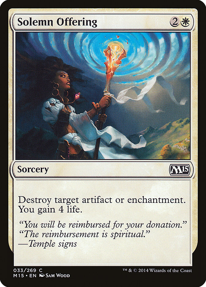 Solemn Offering - Foil
