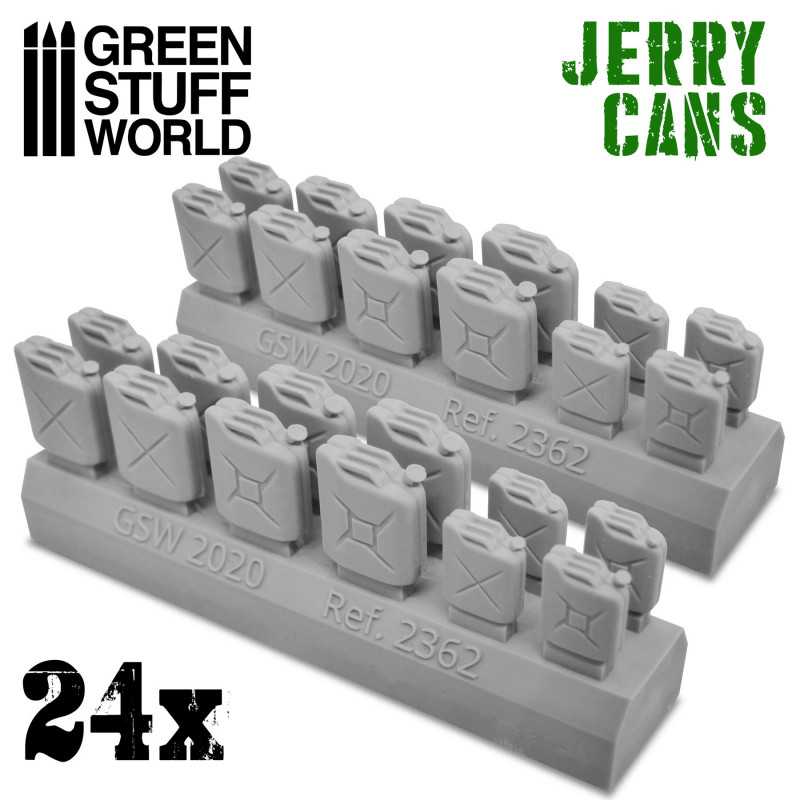 Green Stuff World - 24x Jerry Cans