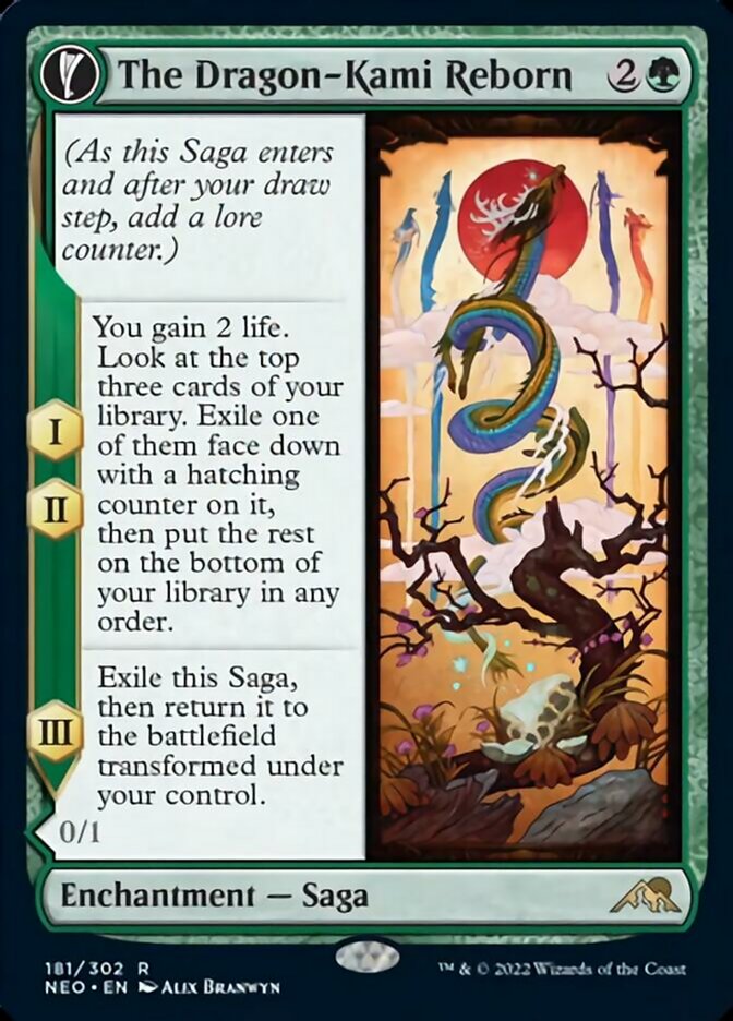 The Dragon-Kami Reborn // Dragon-Kami's Egg - Foil