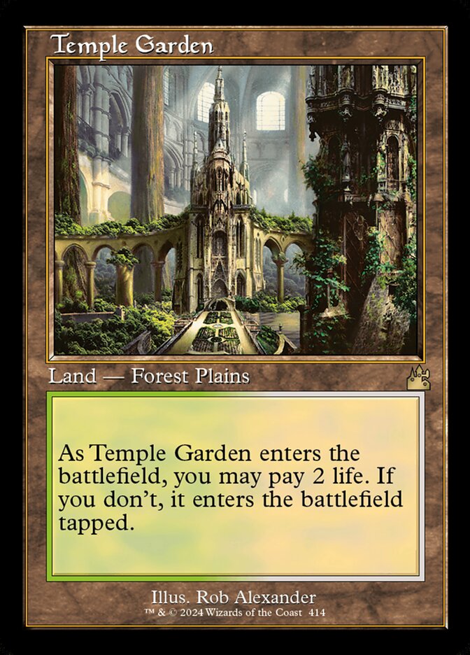 Temple Garden - Foil