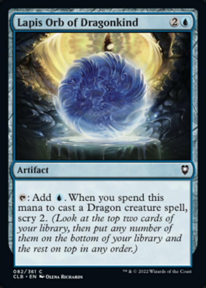 Lapis Orb of Dragonkind - Foil