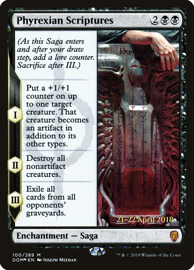Phyrexian Scriptures - Foil