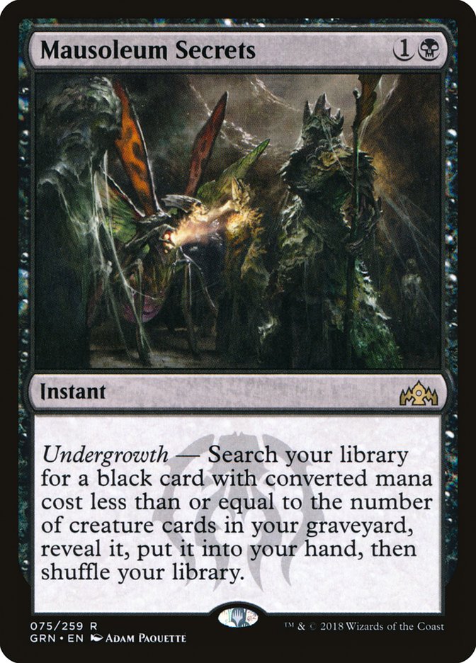 Mausoleum Secrets - Foil