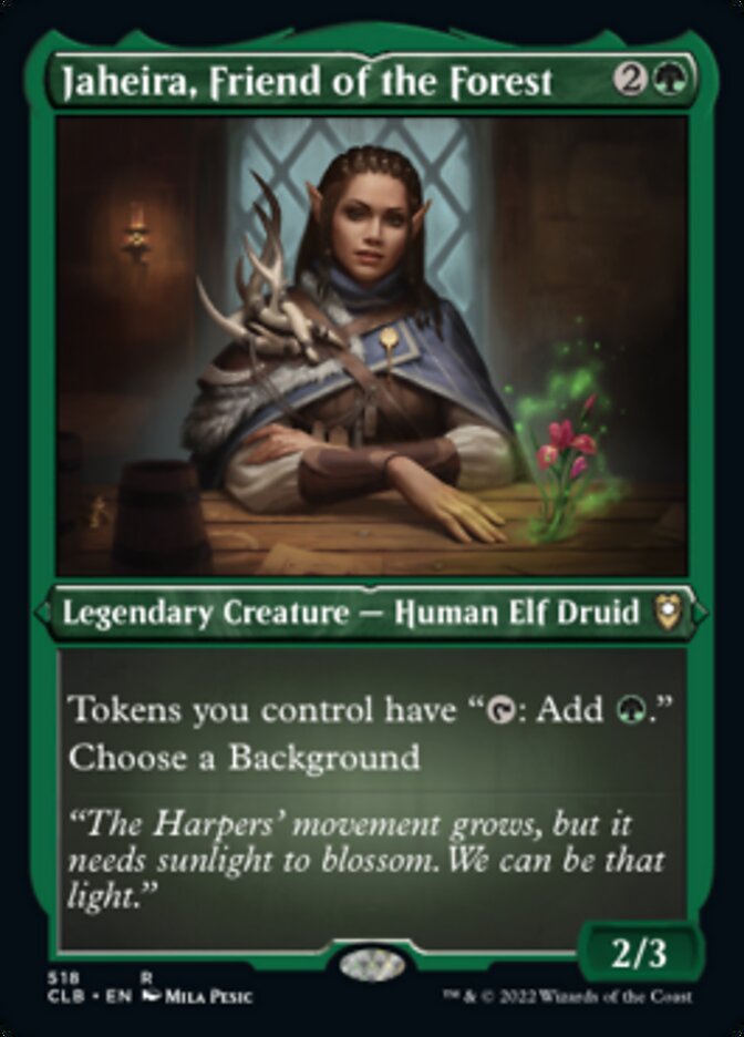 Jaheira, Friend of the Forest - Foil