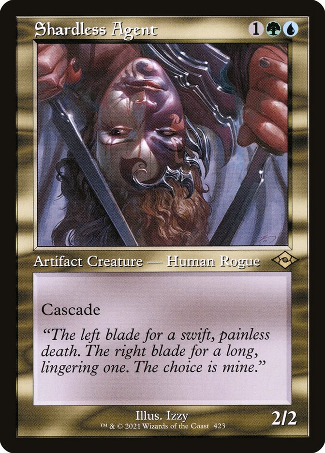 Shardless Agent - Etched Foil