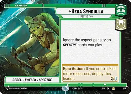Hera Syndulla, Spectre Two - Hyperspace