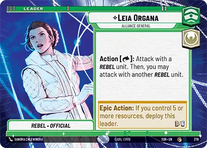 Leia Organa, Alliance General - Hyperspace