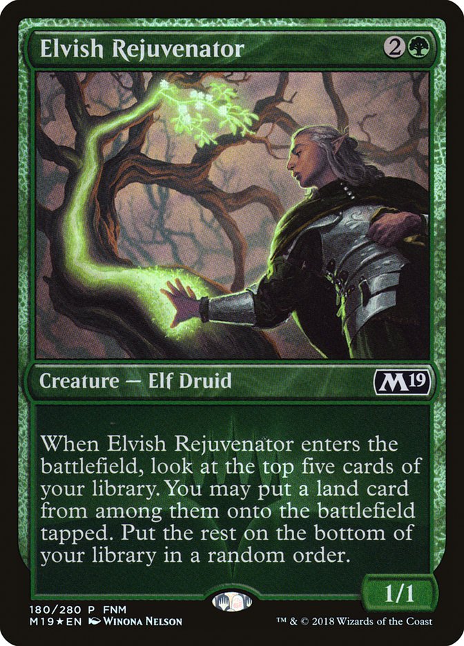 Elvish Rejuvenator - Foil