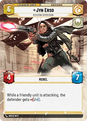 Jyn Erso, Resisting Oppression - Hyperspace