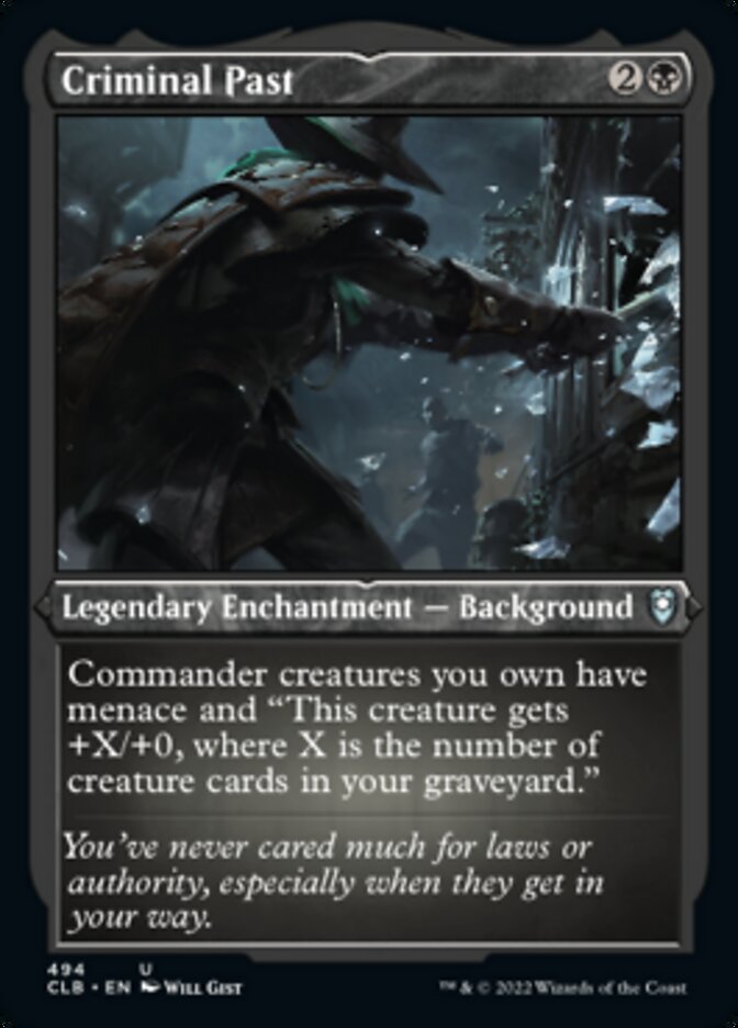 Criminal Past - Foil