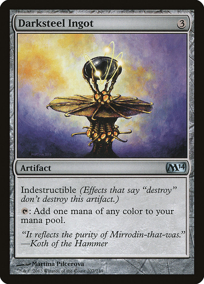 Darksteel Ingot - Foil