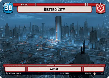 Kestro City, Vardos - Hyperspace