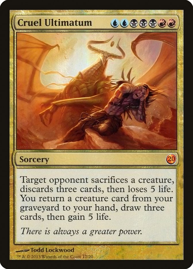 Cruel Ultimatum - Foil