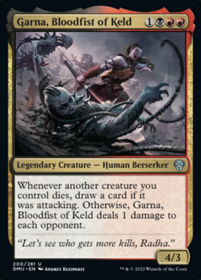 Garna, Bloodfist of Keld - Foil