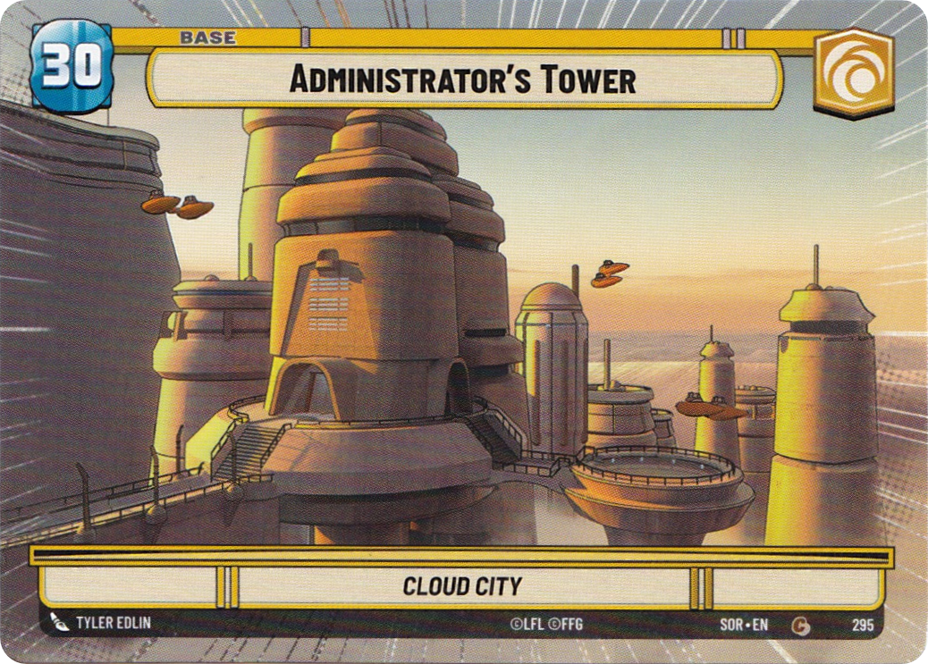 Administrator's Tower, Cloud City - Hyperspace