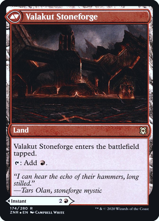 Valakut Awakening // Valakut Stoneforge - Foil