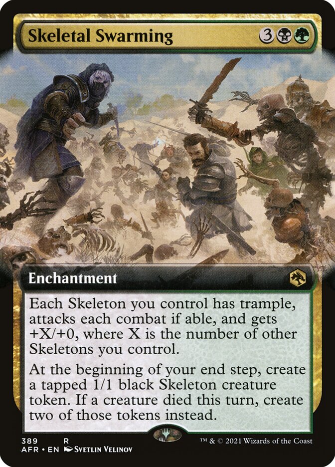 Skeletal Swarming - Foil