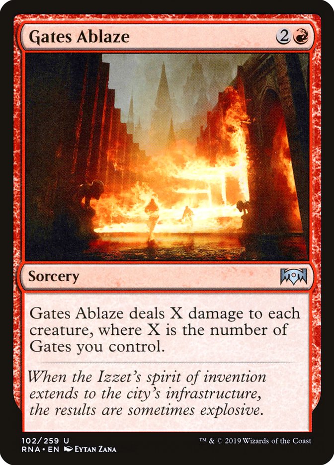 Gates Ablaze - Foil