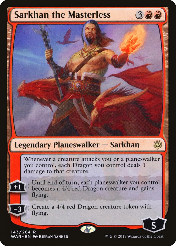 Sarkhan the Masterless - Foil