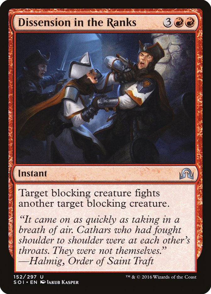 Dissension in the Ranks - Foil