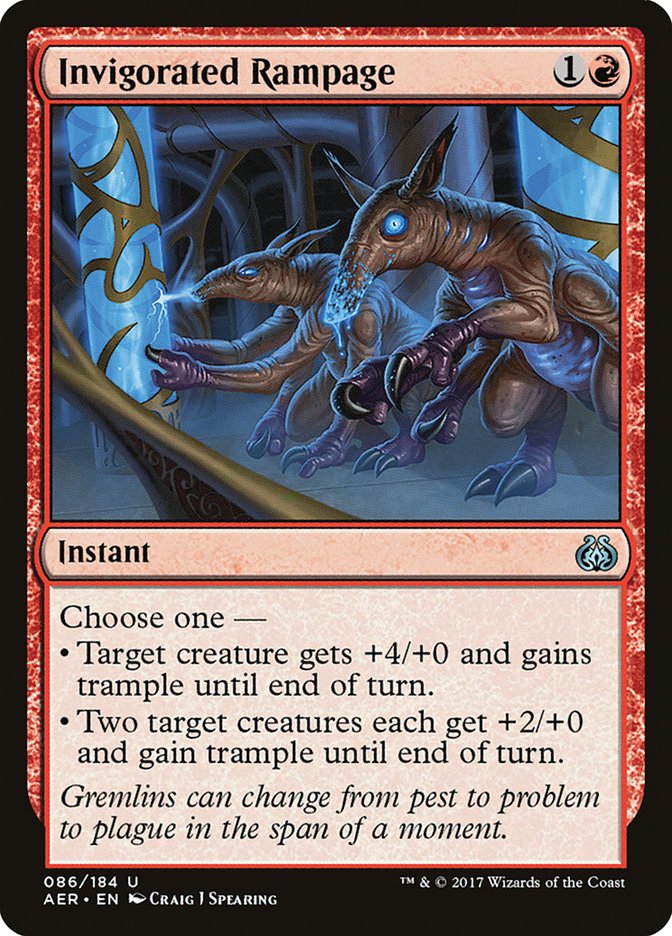 Invigorated Rampage - Foil