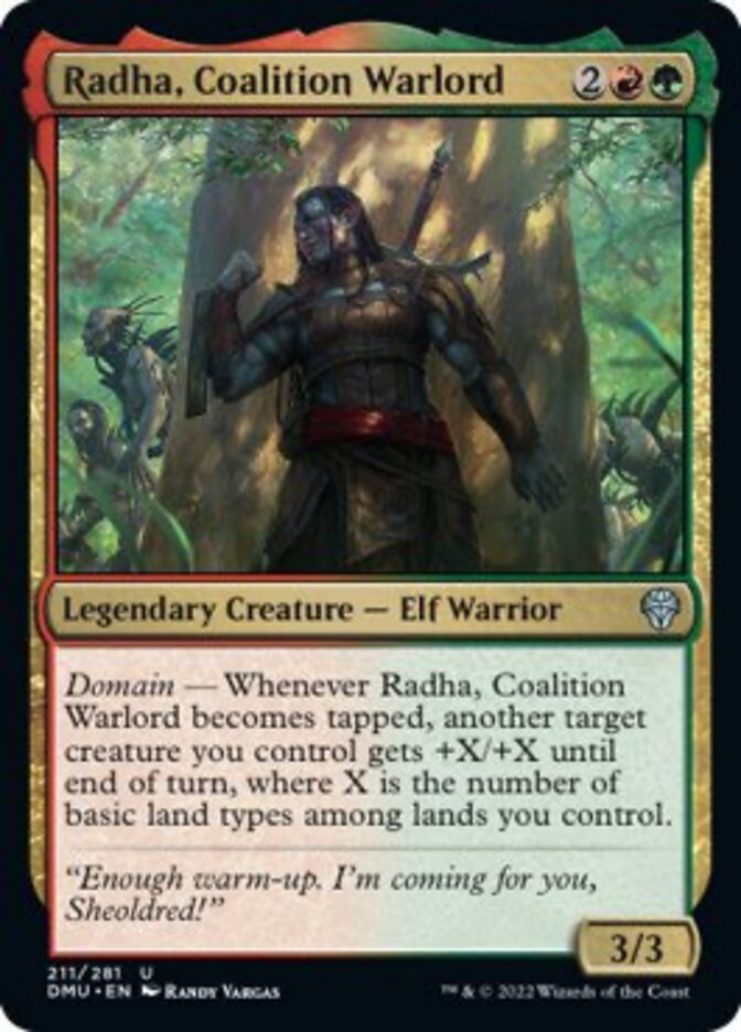 Radha, Coalition Warlord - Foil