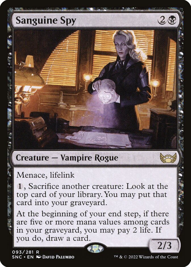 Sanguine Spy - Foil