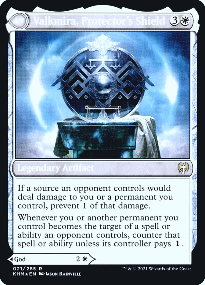 Reidane, God of the Worthy // Valkmira, Protector's Shield - Foil