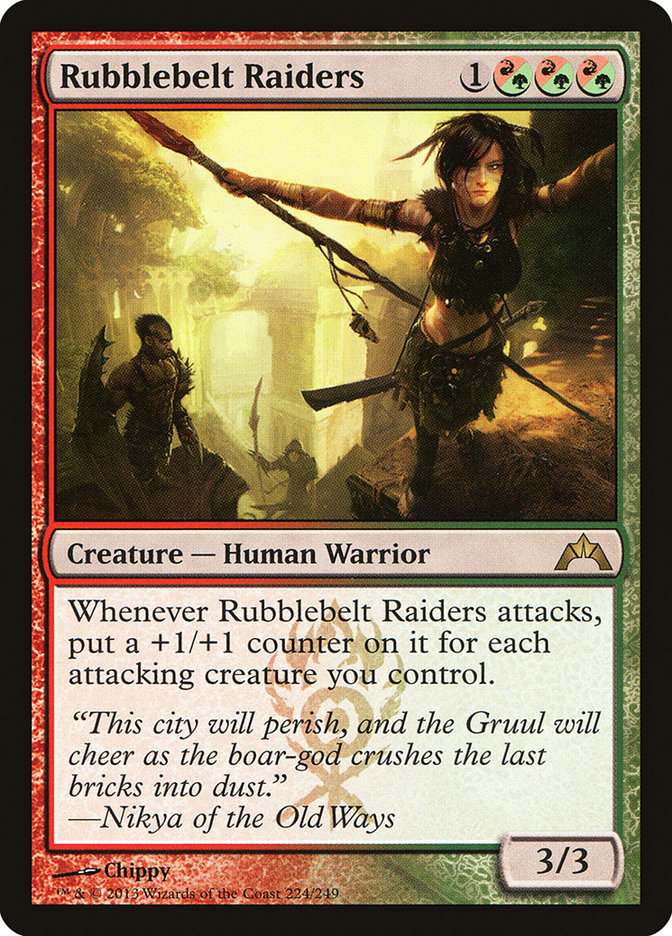 Rubblebelt Raiders - Foil