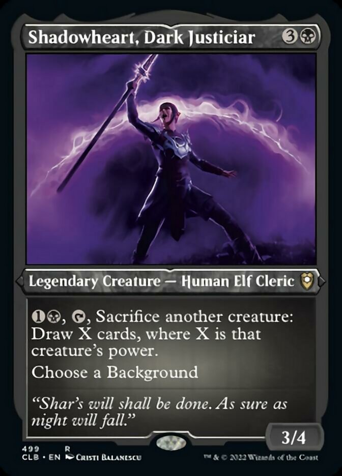 Shadowheart, Dark Justiciar - Foil