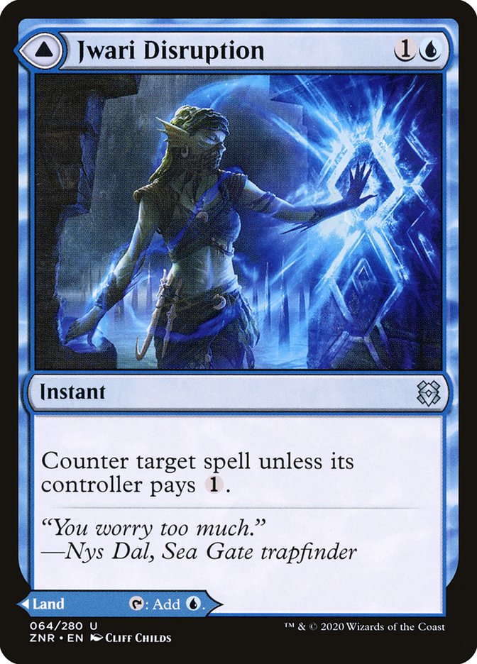 Jwari Disruption // Jwari Ruins - Foil
